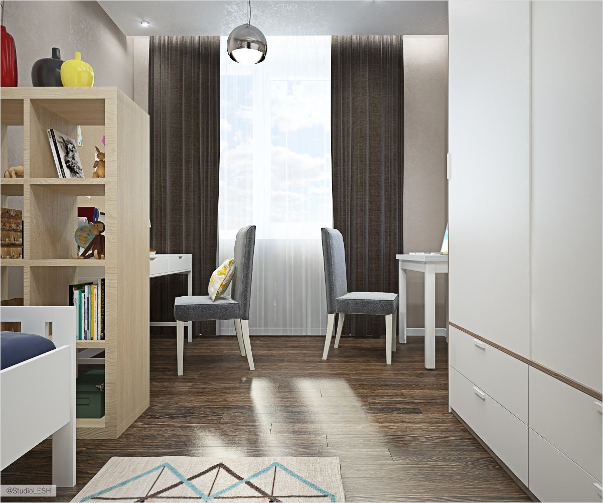 Современны интерьер детской комнаты