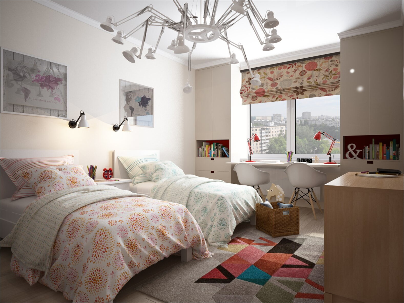 дизайн интерьера детской