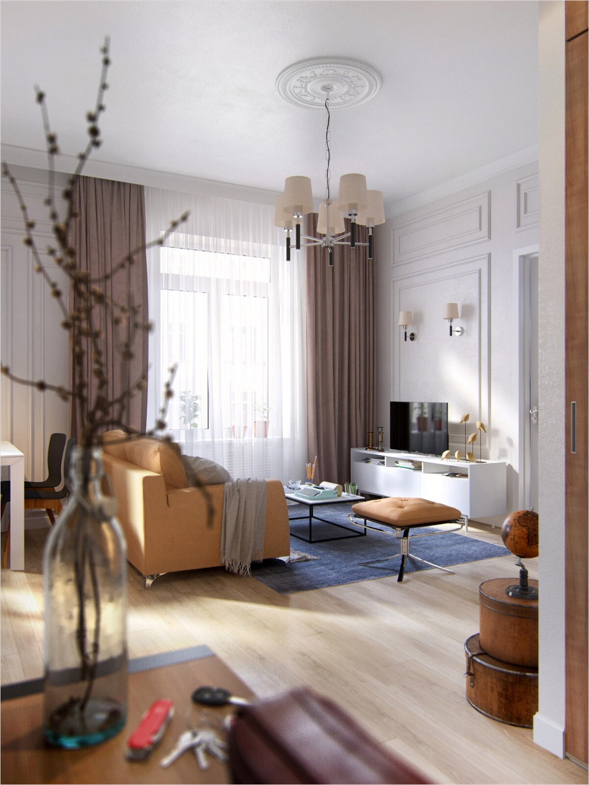 эклектика в дизайне интерьера