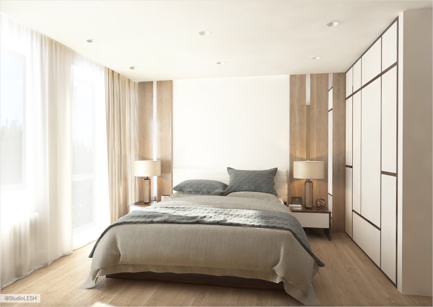 Дизайн спальни в современном стиле