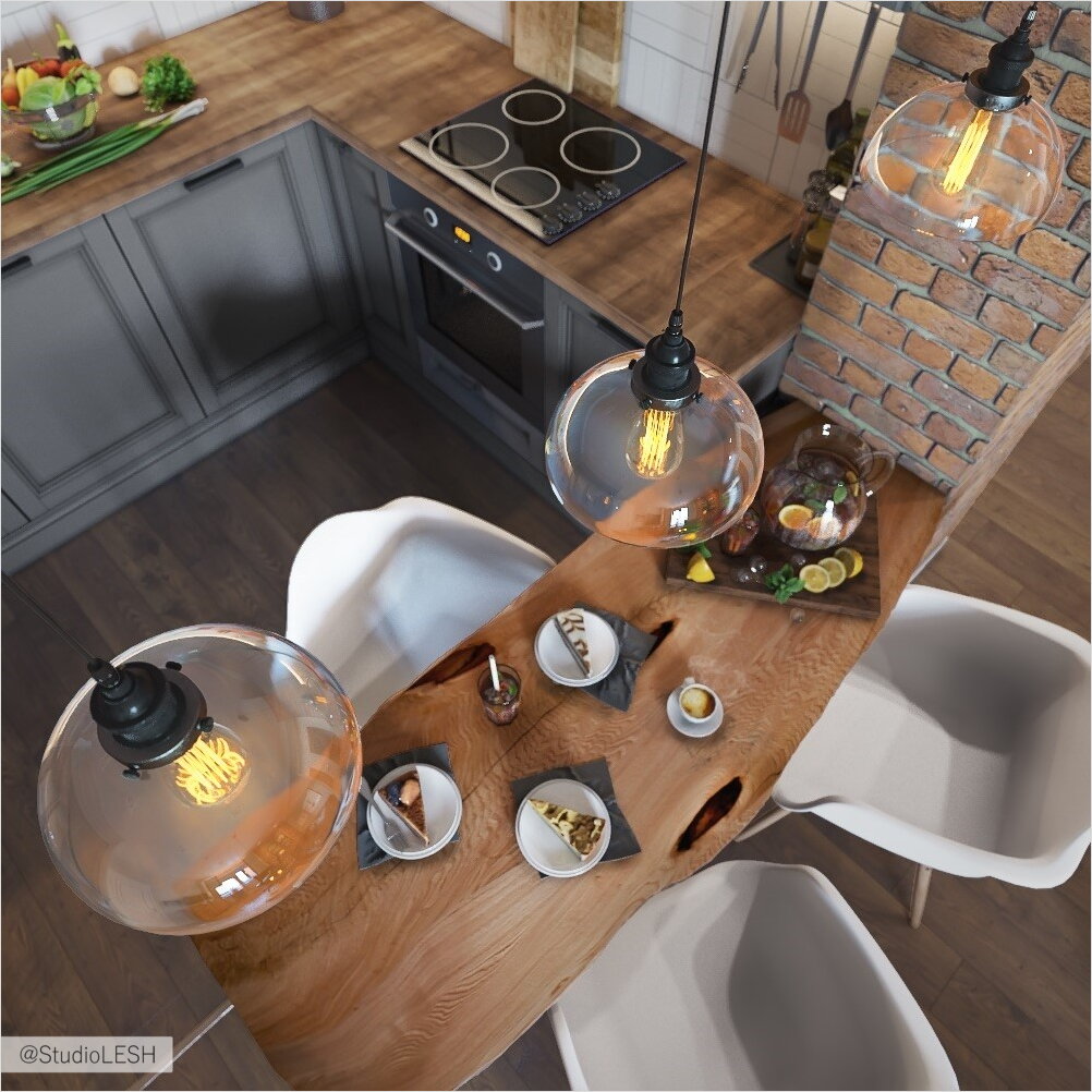 Кухня обеденный стол