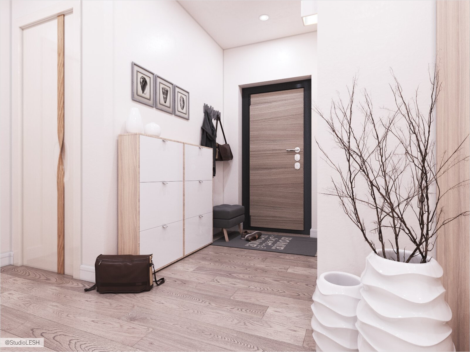 Прихожая в современном стиле