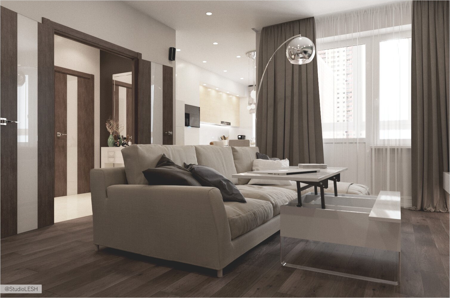 Стильная гостиная