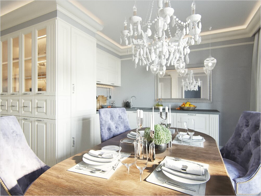 Классический обеденый стол