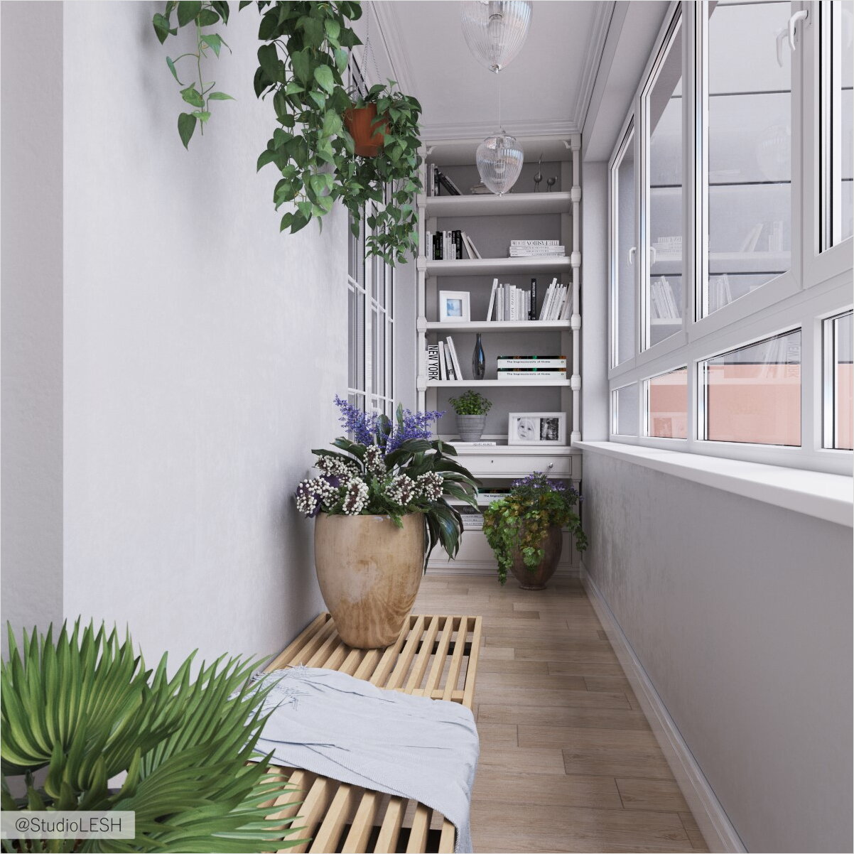 Оранжерея на балконе