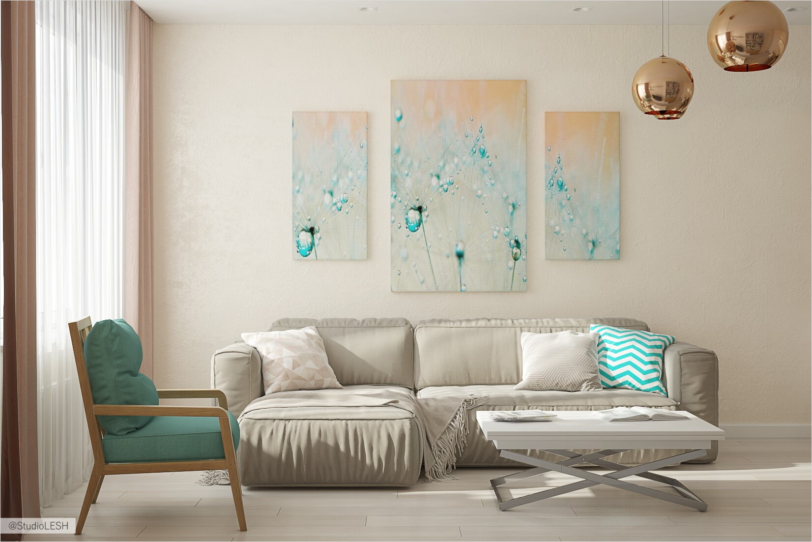 Мягкая гостиная