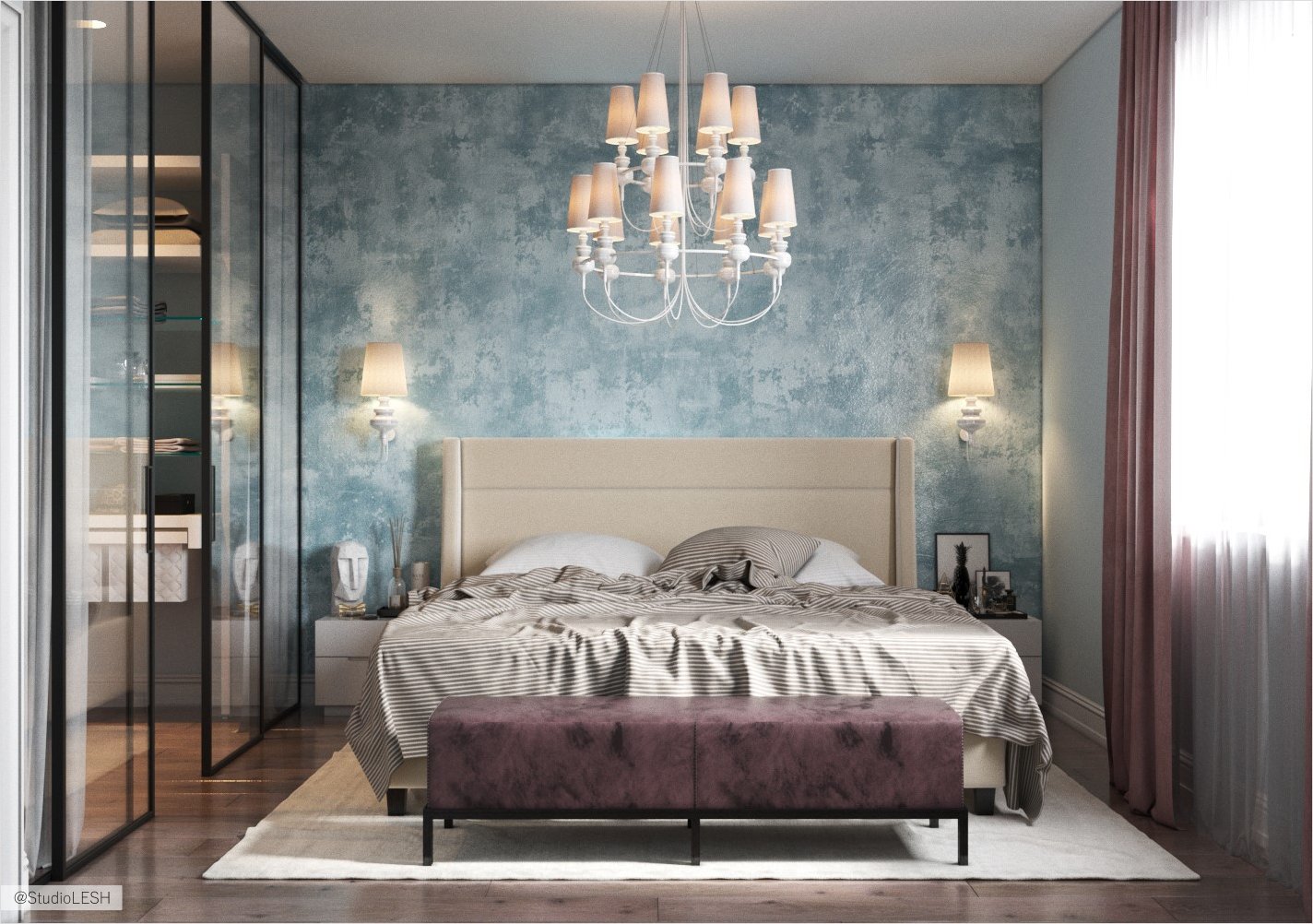 Гармоничная спальня