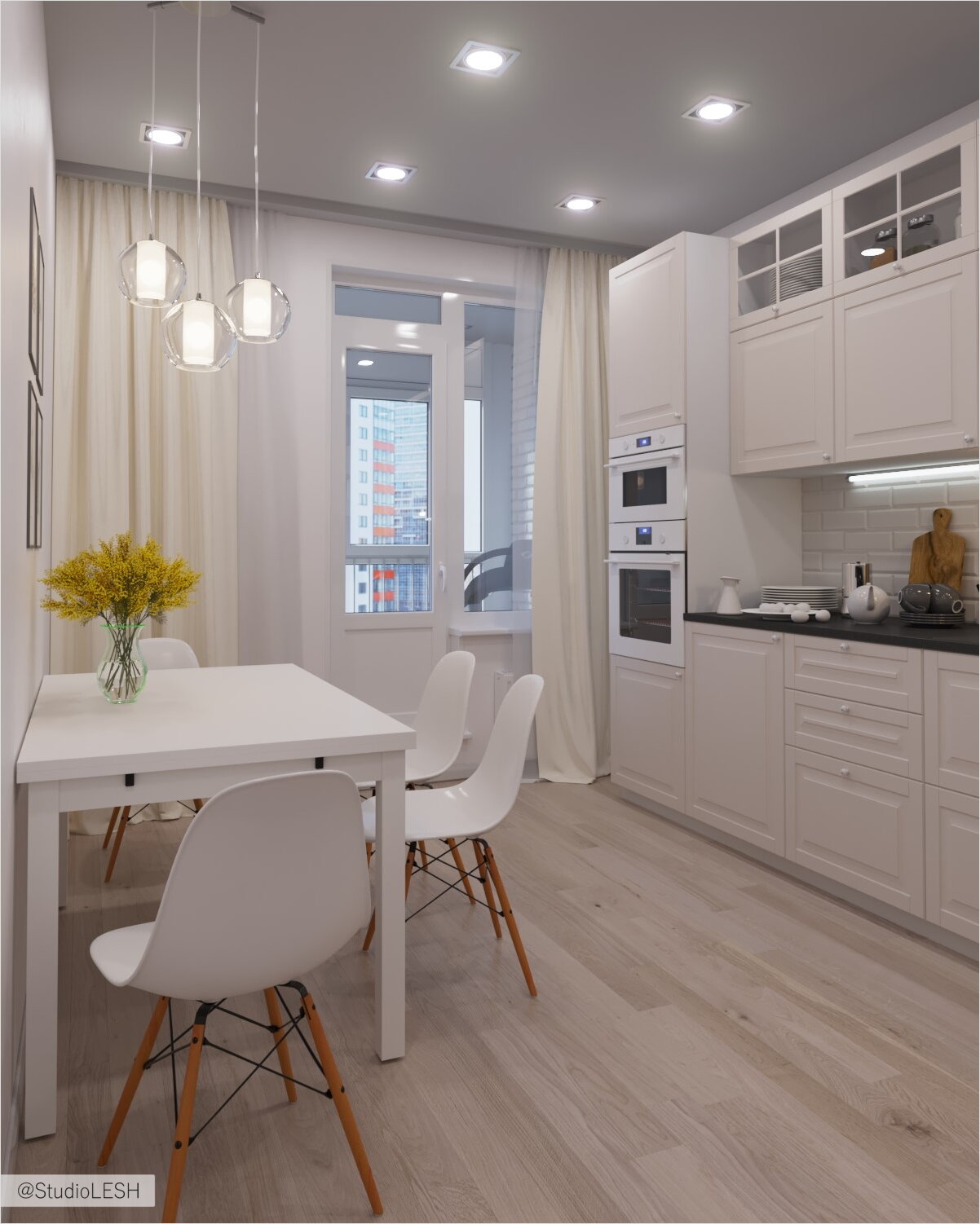 Кухня в скандинавском стиле