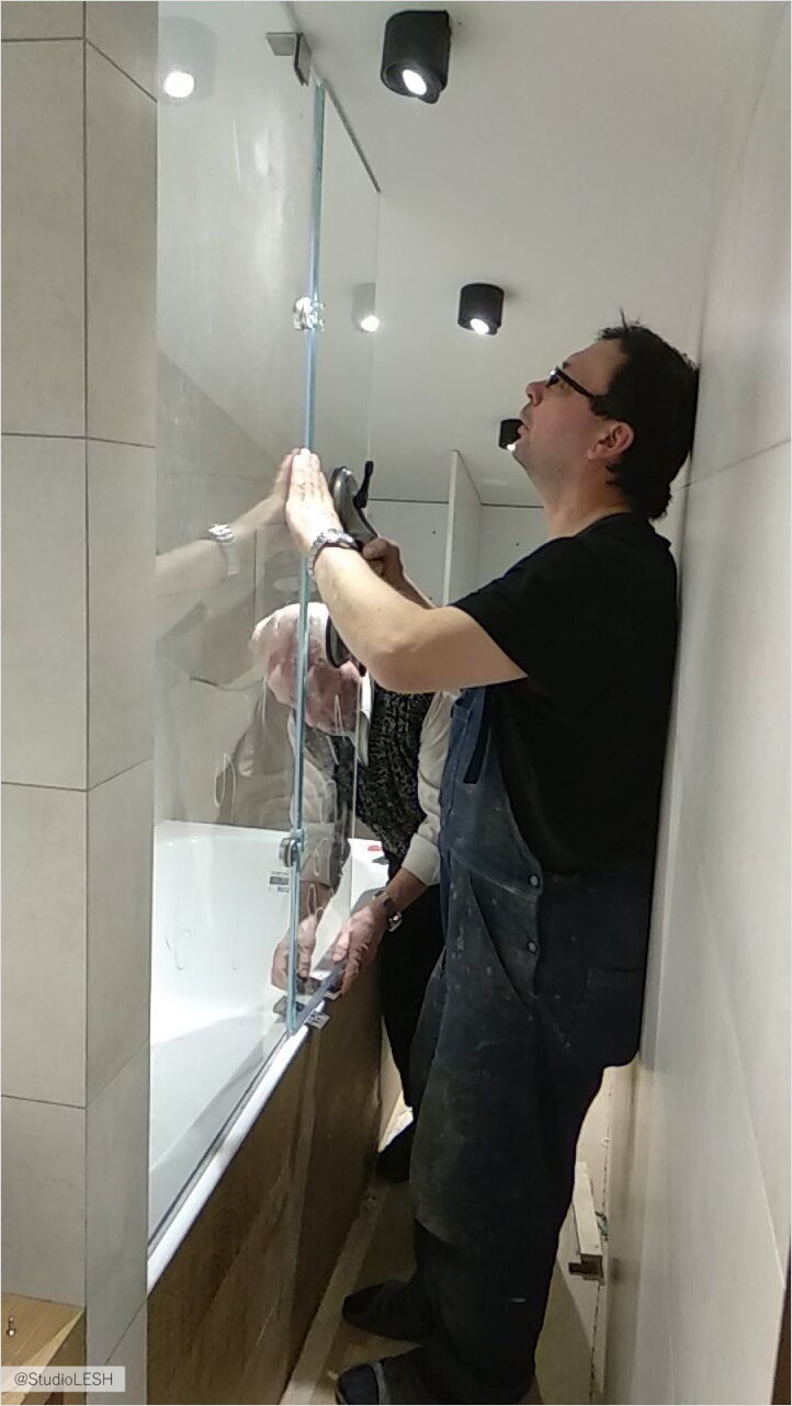 Установка дверцы