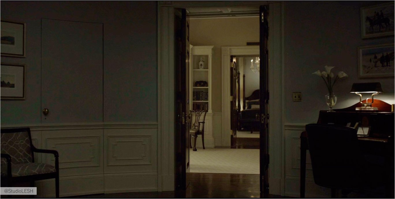 Дизайн спальни из сериала про президента 