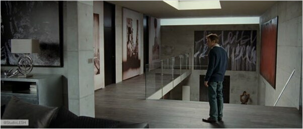 Дизайн интерьера лестницы из фильма призрак