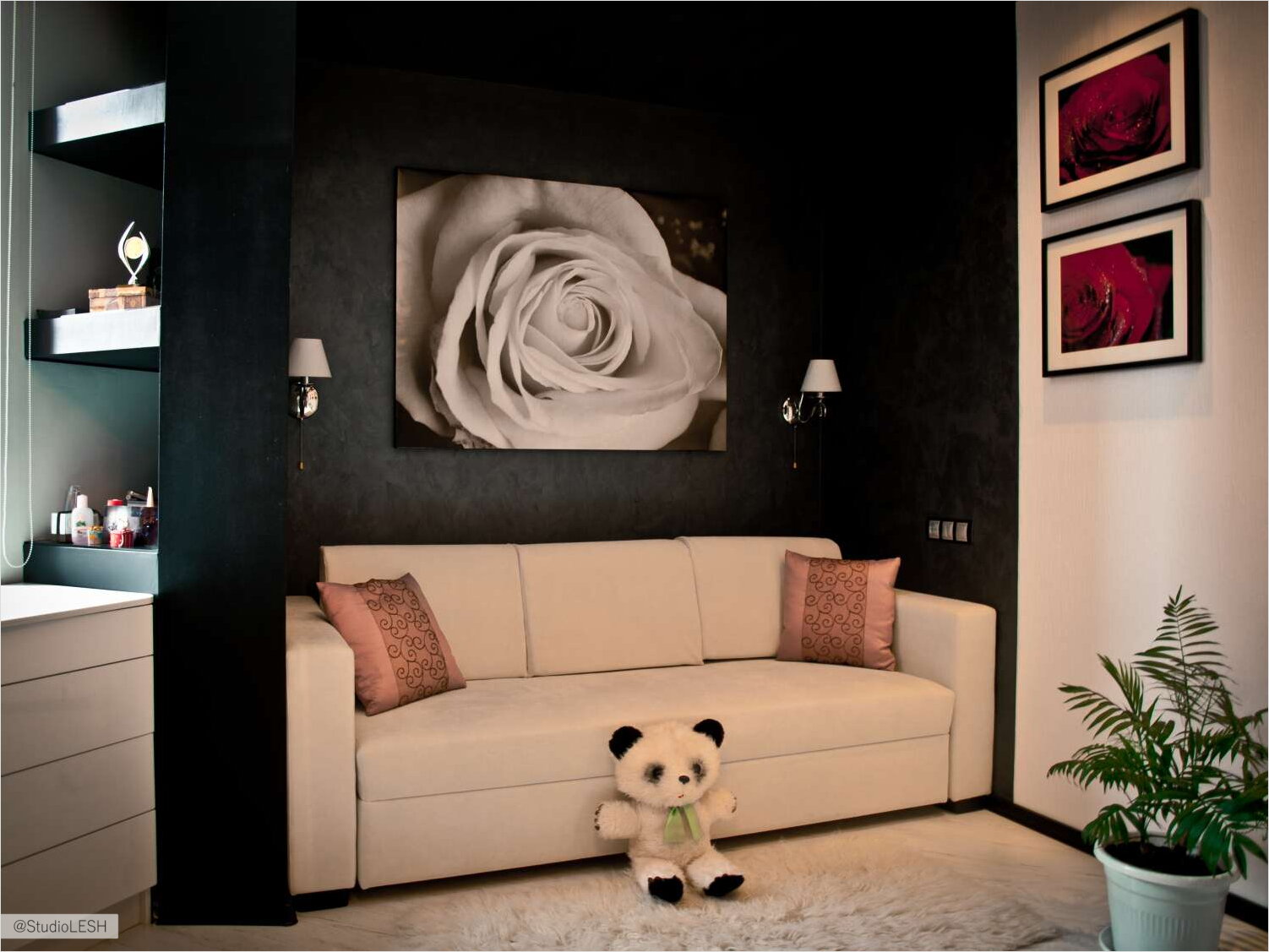 Использование черного цвета в вашем дизайне интерьера