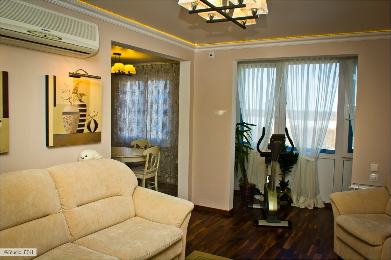 Увеличение объема квартиры за счет балкона