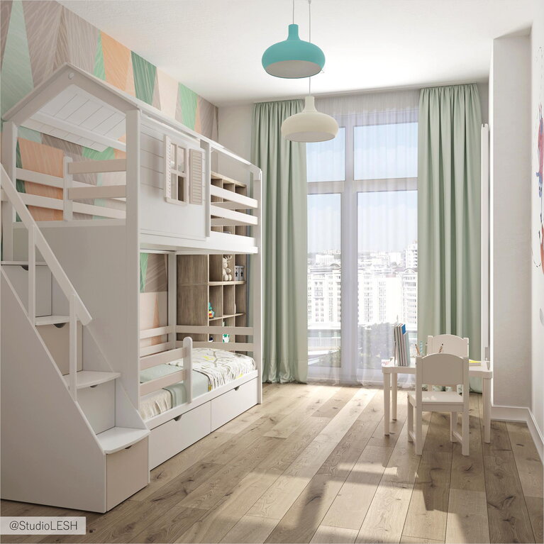 Детская комната с домиком