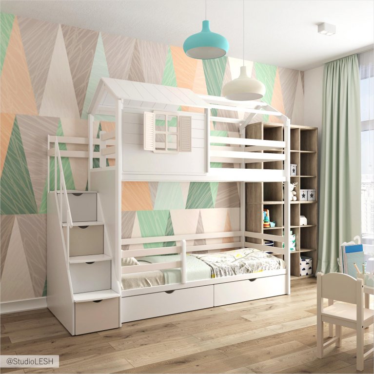 Домик-кровать для детской 