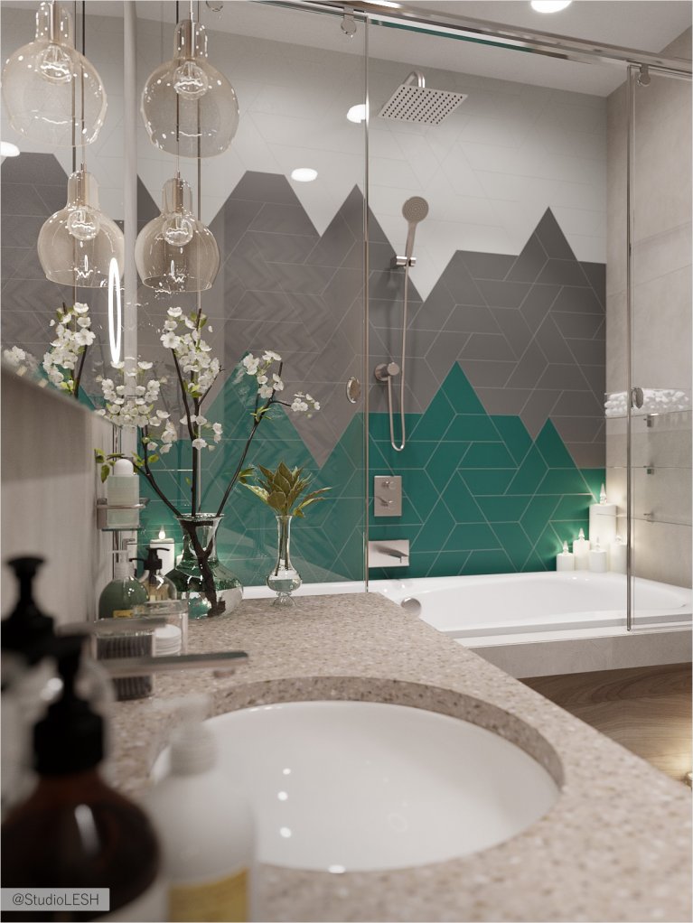 Идея раскладки плитки 