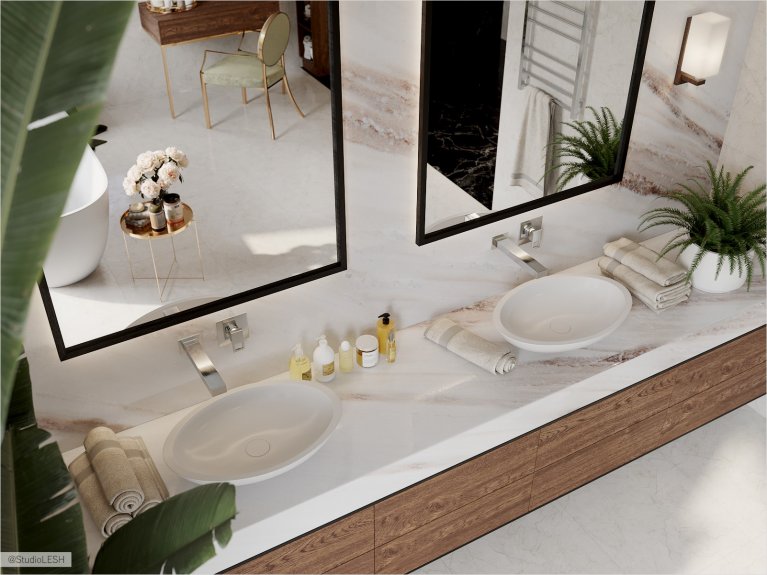 Столешница из керамогранита  