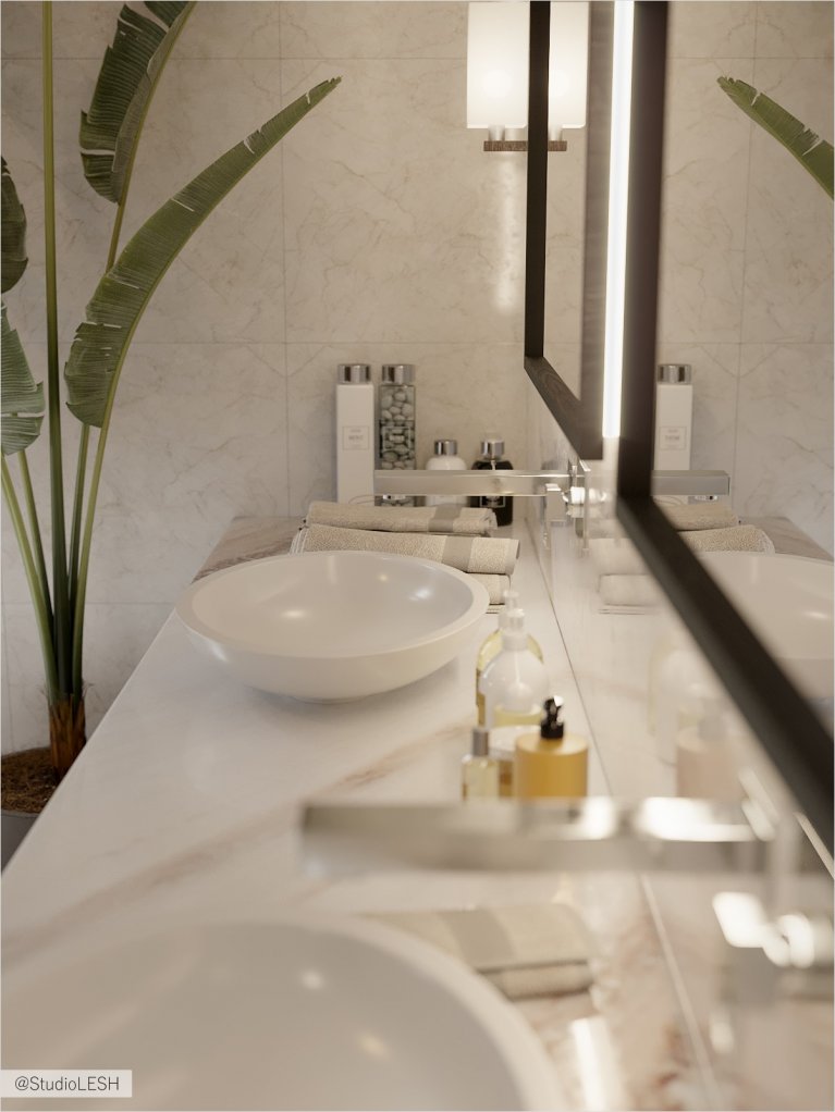 Белая столешница 