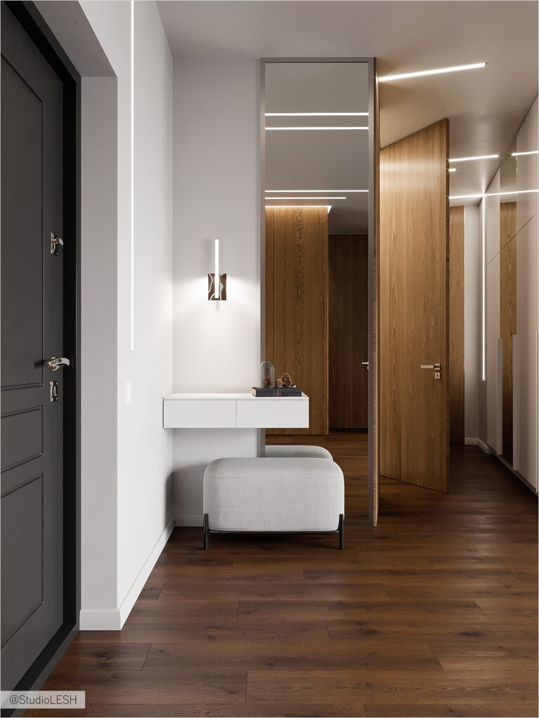 Банкетка у входной двери 