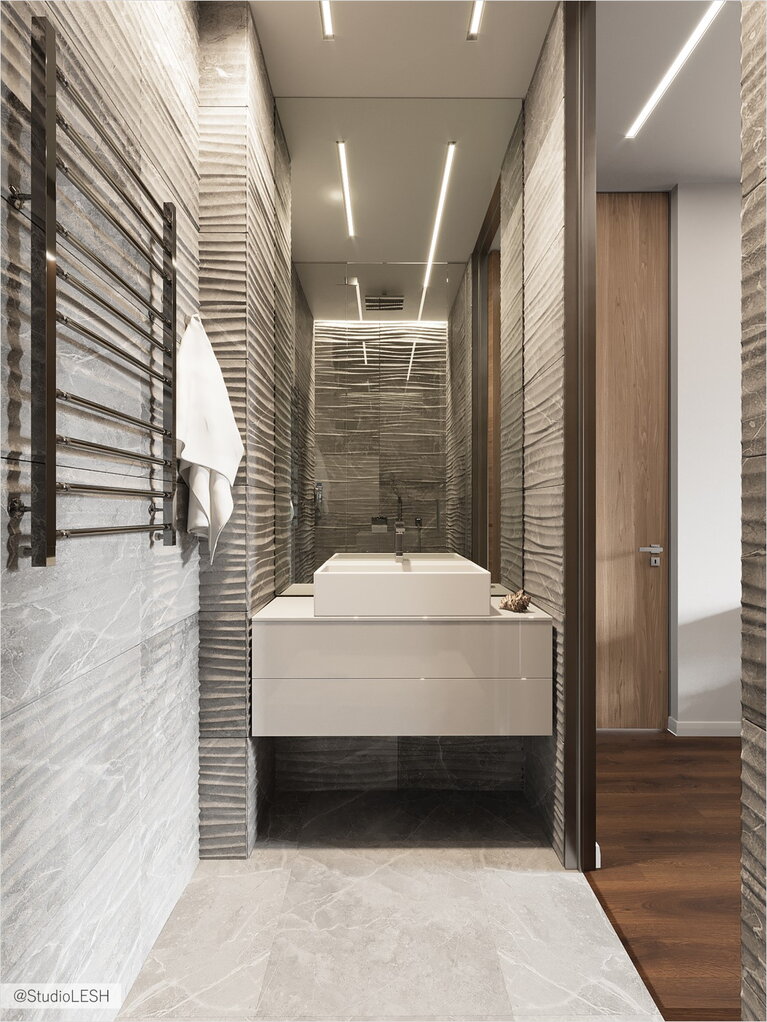 Дополнительная ванная комната в детской