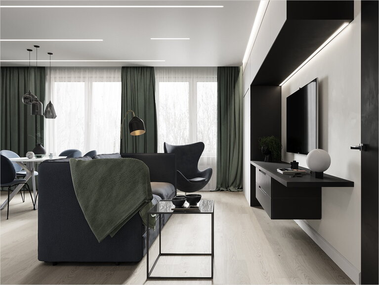 Тумба под телевизор с дополнительными рабочими местами