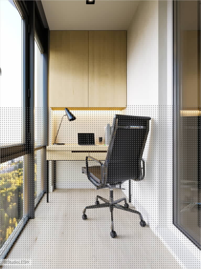 Рабочее место на балконе