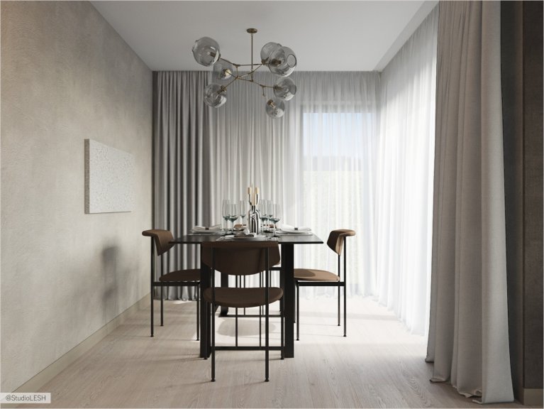 Dining table with the view