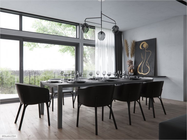 Dining table for big company