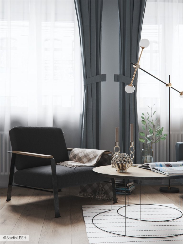 Дизайнерский светильник для формирования сценария освещения