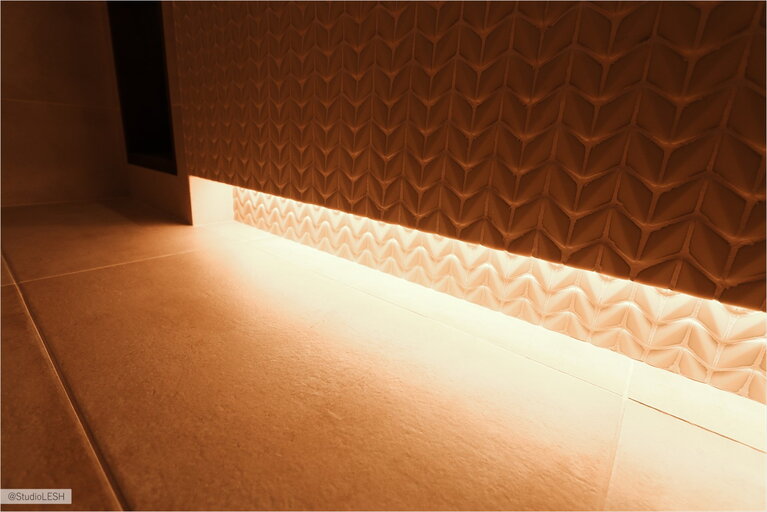 Подсветка ванной для создания уютной атмосферы