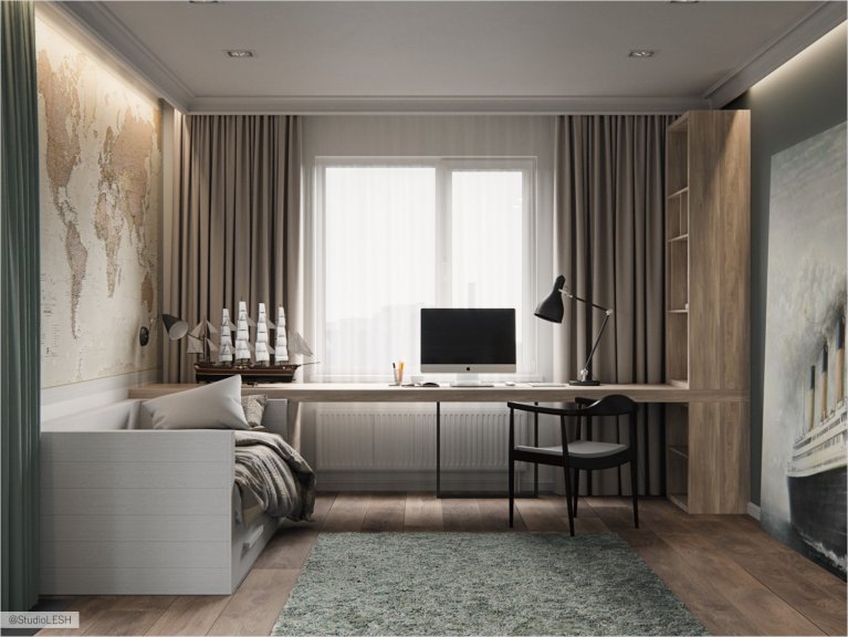  Nautical style kids room