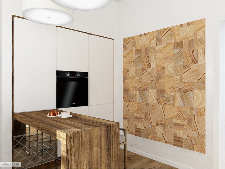 Дизайн интерьера кухни в загородном доме 