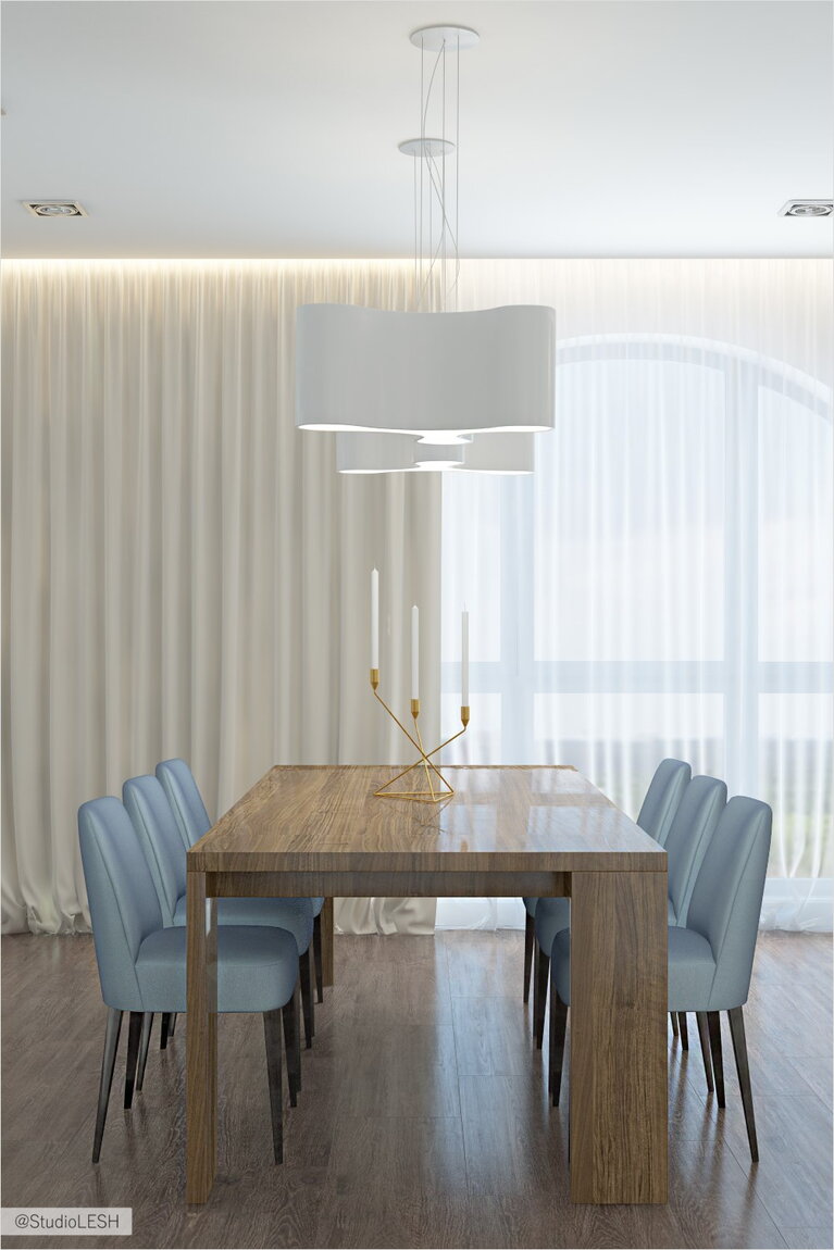 Обеденный стол на шесть человек 