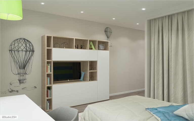 Оформление детской комнаты для мальчика