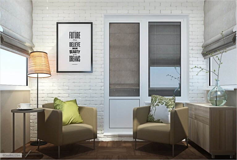 Оформление балкона в квартире 