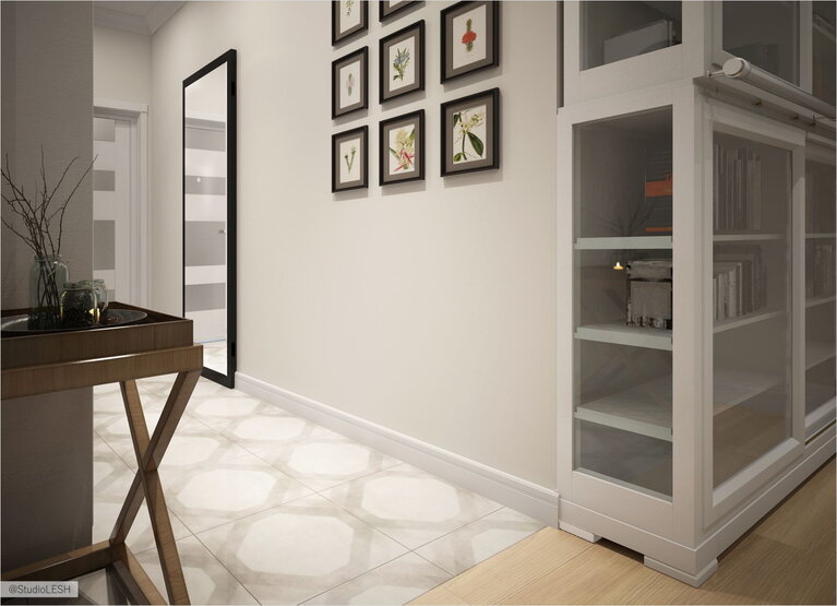 Оформление коридора 