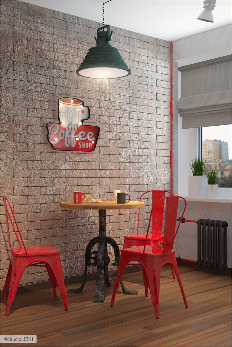 Плакат на стене