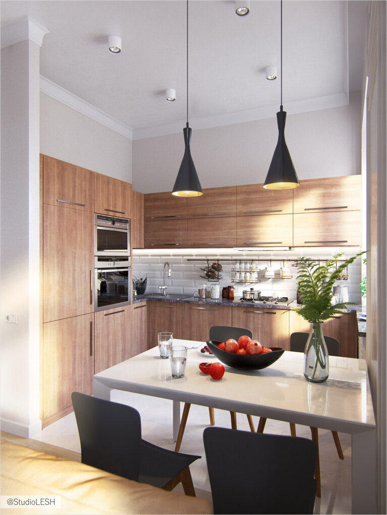 современный дизайн кухни