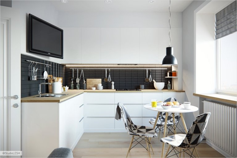 Кухня в скандинавском стиле