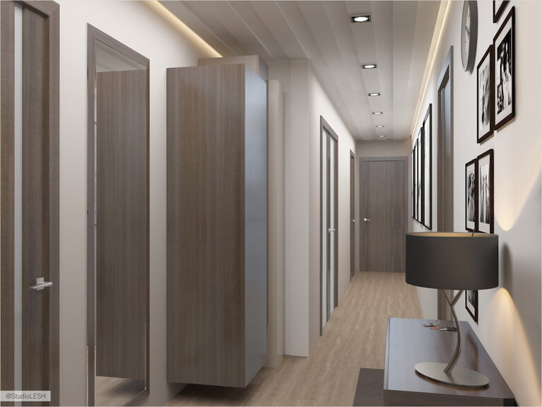 Интерьер прихожей в современном стиле