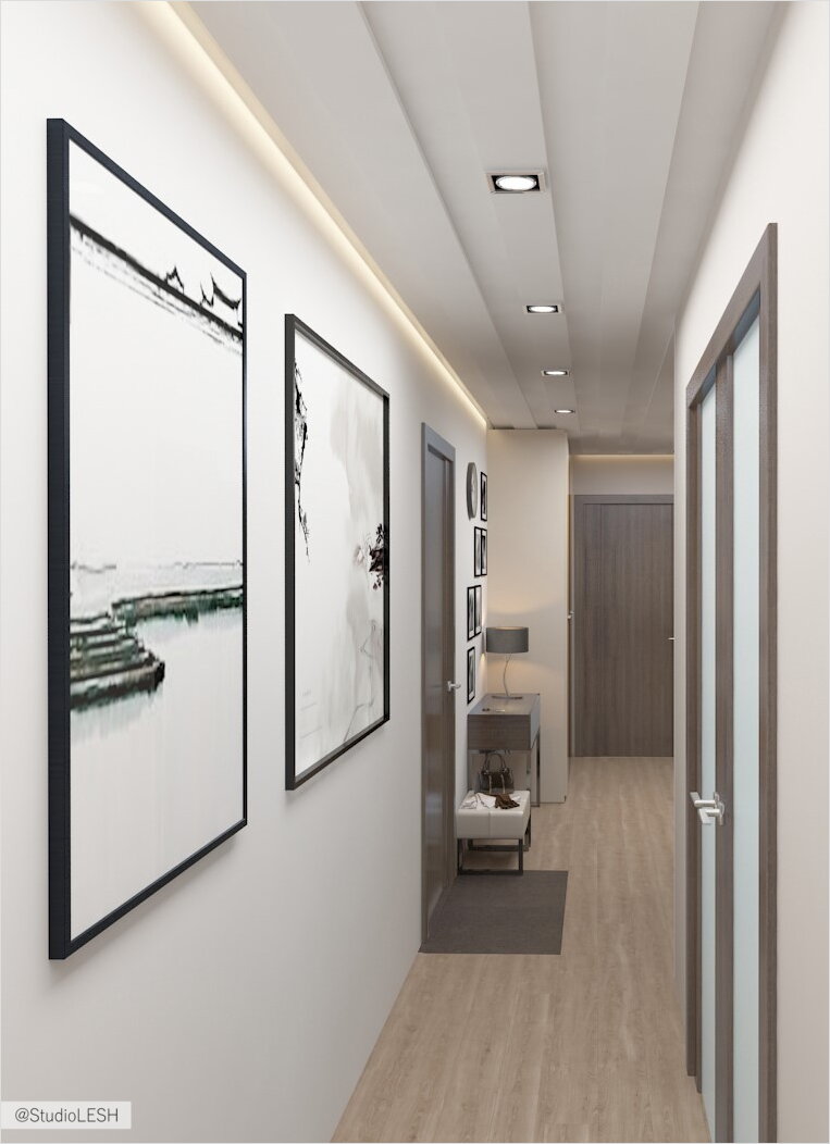 Коридор в современном стиле