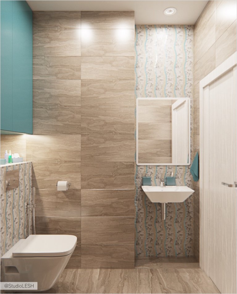 Санузел в современном стиле