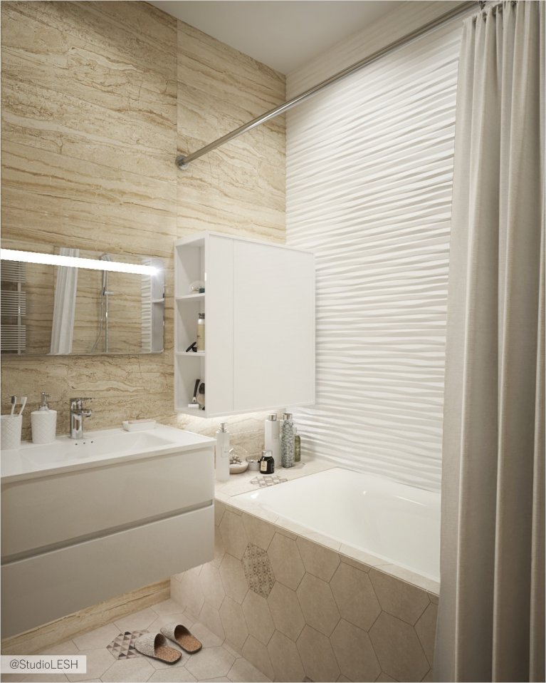 Ванна комната в современном стиле