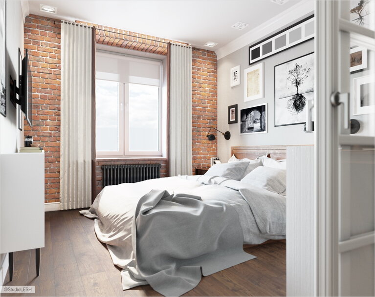 Лофт-спальня