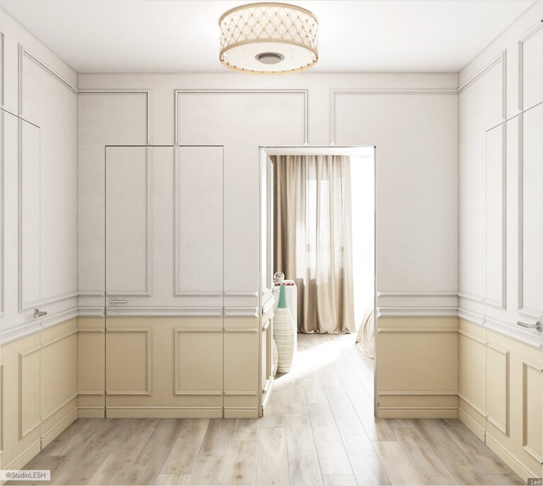 Прихожая невидимые двери