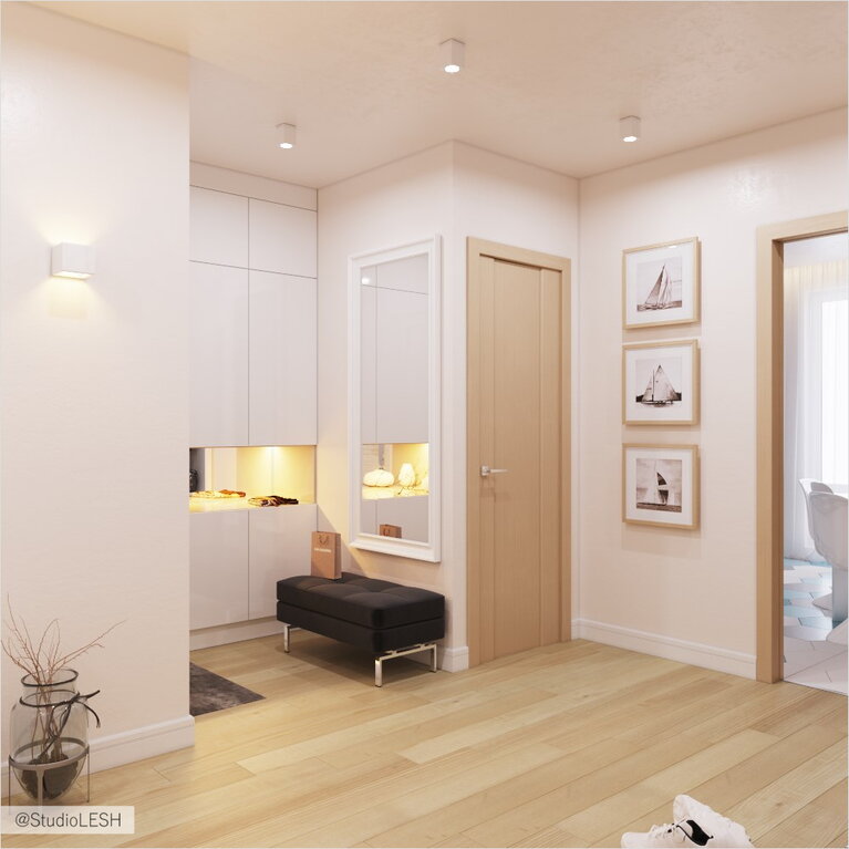 Прихожая в современном стиле