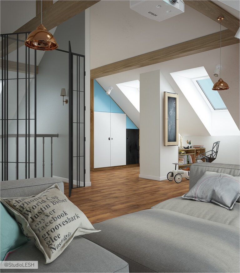 Детская комната в загородном доме