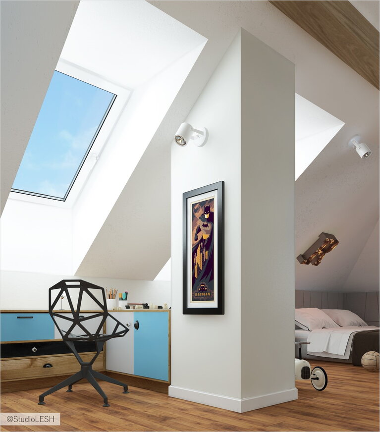 Детская комната на 3 этаже в Гатчина