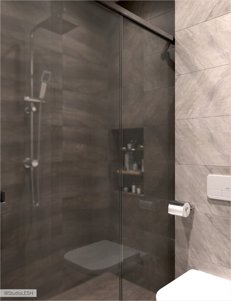 Мужская душевая