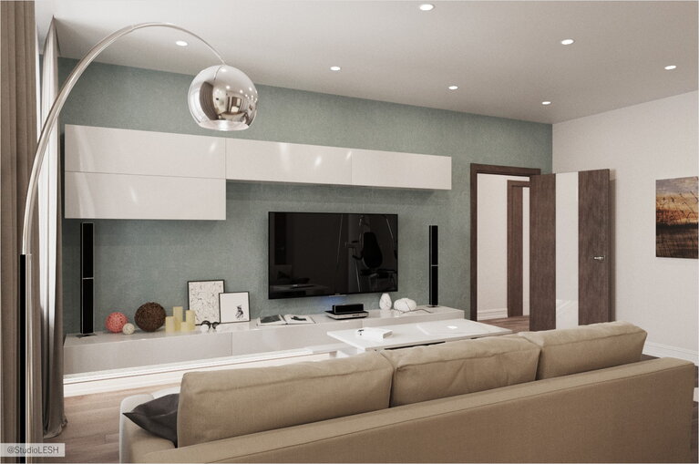 Спокойная гостиная